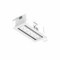 Dals Pinpoint Series 5 Light Microspot Adjustable LED Recessed Down Light, White MSL5G-CC-AWH